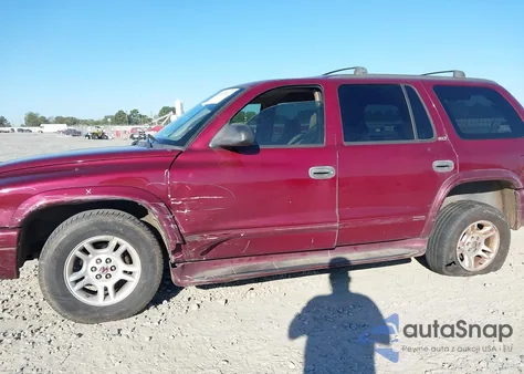 2002 Dodge Durango Slt z USA, uszkodzony, nr VIN 1B8HR48NX2F117919
